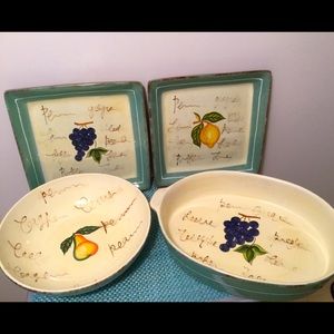 Serving Dishes (set or individual)